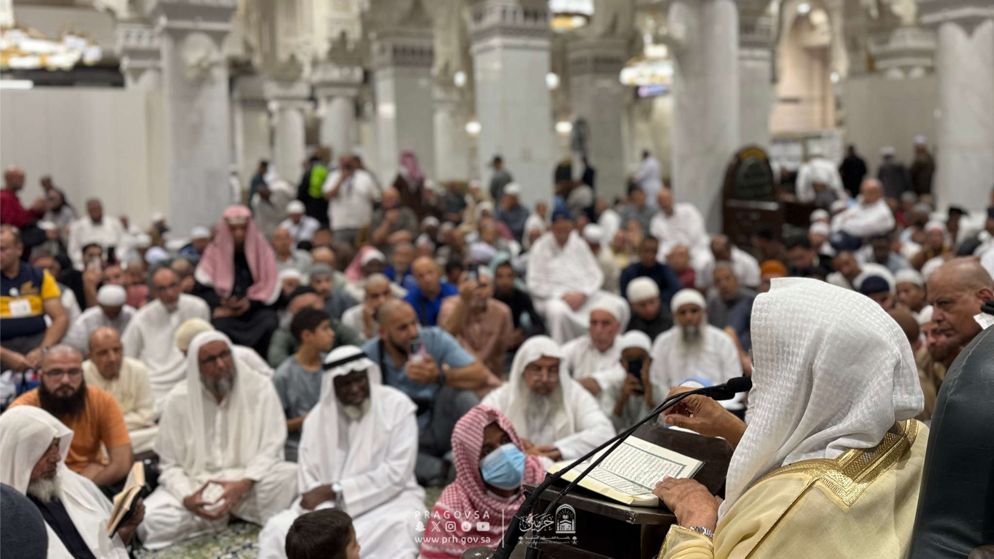 رئاسة الشؤون الدينية تواصل تنفيذ برنامج «مهمات الدين» في رحاب المسجد الحرام